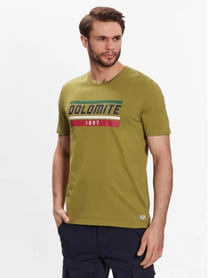 Dolomite T-Shirt 289177-1406 Khaki Regular Fit
