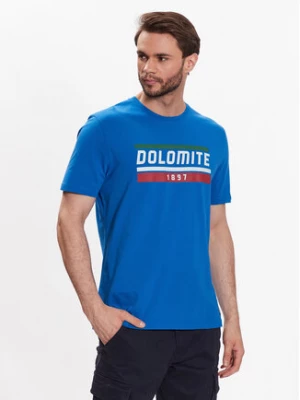 Dolomite T-Shirt 289177-700 Niebieski Regular Fit