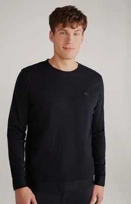 Domowa bluza z długim rękawem w czarnym kolorze Joop