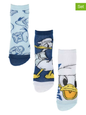 Donald Duck Skarpety (3 pary) "Donald" w różnych kolorach rozmiar: 23-26