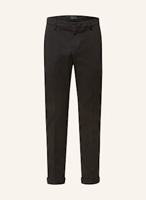 Dondup Chinosy Gaubert Slim Fit schwarz