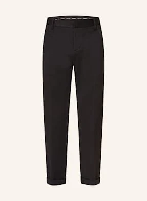 Dondup Chinosy Z Dżerseju Gaubert Relaxed Fit blau