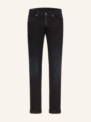 Dondup Dżinsy Z Przetarciami George Skinny Fit blau 899 TUAREG BLUE