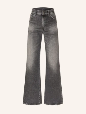 Dondup Dżinsy Z Szerokimi Nogawkami Amber schwarz 999 denim black