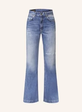 Dondup Jeansy Flare Olivia blau