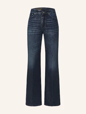 Dondup Jeansy Wide Leg Amber blau