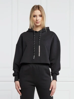 DONDUP - made in Italy Bluza | Cropped Fit czarny