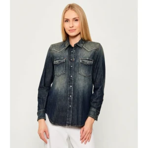 DONDUP - made in Italy Jeansowa koszula | Regular Fit