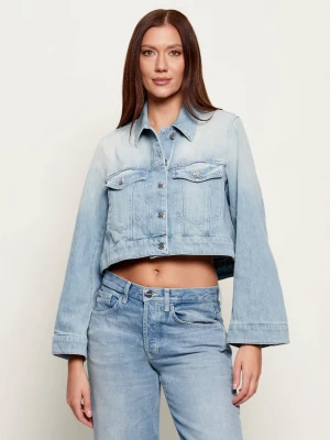 DONDUP - made in Italy Jeansowa kurtka | Cropped Fit