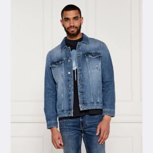 DONDUP - made in Italy Jeansowa kurtka | Slim Fit