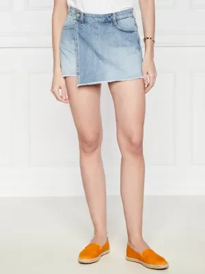 DONDUP - made in Italy Jeansowe spódnico-spodnie