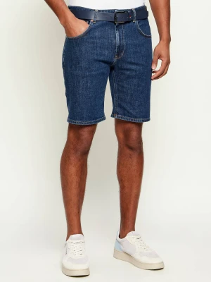 DONDUP - made in Italy Jeansowe szorty DERICK | Regular Fit granatowy