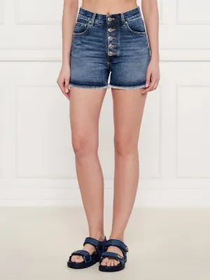 DONDUP - made in Italy Jeansowe szorty STELLA | Regular Fit | high waist
