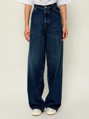 DONDUP - made in Italy Jeansy Dakota | Loose fit granatowy