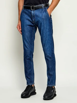 DONDUP - made in Italy Jeansy Jeff | carrot fit granatowy