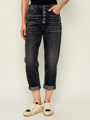 DONDUP - made in Italy Jeansy Koons | Loose fit czarny