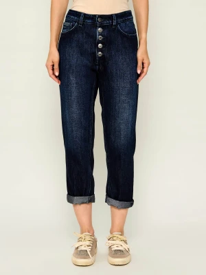 DONDUP - made in Italy Jeansy Koons | Loose fit granatowy