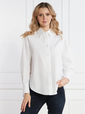 DONDUP - made in Italy Koszula | Regular Fit biały