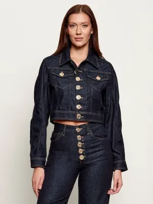 DONDUP - made in Italy Kurtka jeansowa | Cropped Fit