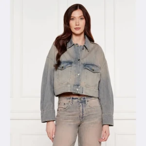 DONDUP - made in Italy Kurtka jeansowa | Oversize fit
