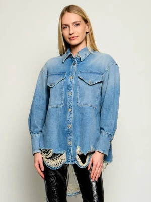 DONDUP - made in Italy Kurtka jeansowa RIGID | Oversize fit