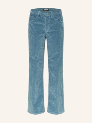 Dondup Spodnie Sztruksowe Jaqueline blau