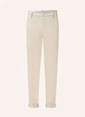 Dondup Spodnie Z Dżerseju Gaubert Slim Fit beige