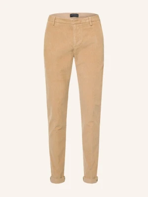 Dondup Spodnie Z Sztruksu Gaubert Slim Fit beige