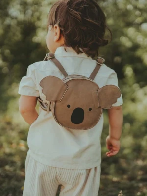 Donsje plecak skórzany dziecięcy Kapi Classic Backpack Koala