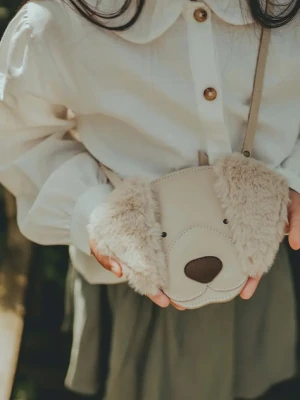 Donsje torebka skórzana dziecięca Britta Exclusive Purse Golden Retriever