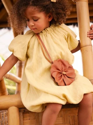 Donsje torebka skórzana dziecięca Toto Purse Hibiscus