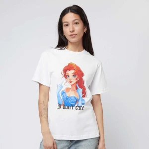 Don't Care Handsign Tee, markiMiss Tee, T-Shirty i Polo, w kolorze biały, rozmiar: