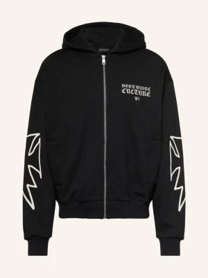 Don't Waste Culture Bluza Rozpinana Velo schwarz CZARNY