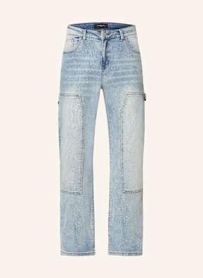 Don't Waste Culture Jeansy Zivana Straight Fit blau