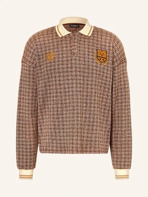 Don't Waste Culture Koszulka Polo Z Dzianiny Alethea braun