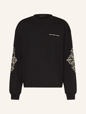 Don't Waste Culture Koszulka Z Długim Rękawem Thandor schwarz