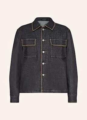 Don't Waste Culture Kurtka Jeansowa Malis blau
