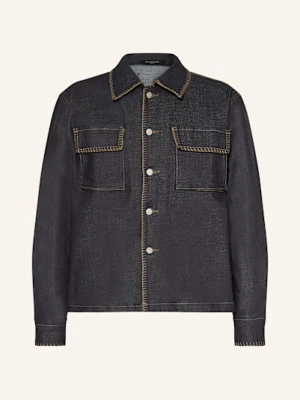 Don't Waste Culture Kurtka Jeansowa Malis blau