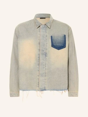 Don't Waste Culture Kurtka Jeansowa Trenwyn blau