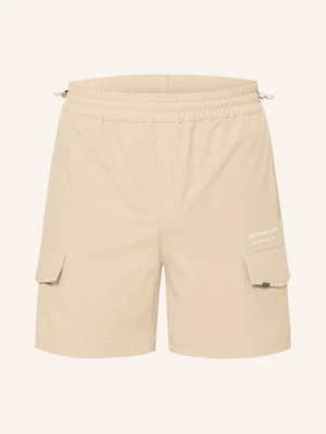 Don't Waste Culture Szorty Bojówki Aisla beige