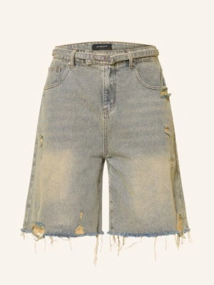 Don't Waste Culture Szorty Jeansowe Gaellor blau