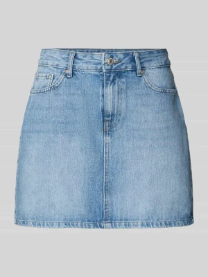Dopasowana spódnica jeansowa z mieszanka bawełny ekologicznej model 'STELLA' Only