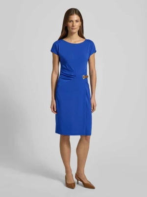 Dopasowana sukienka biznesowa z paskiem model 'JAVAS' Lauren Ralph Lauren