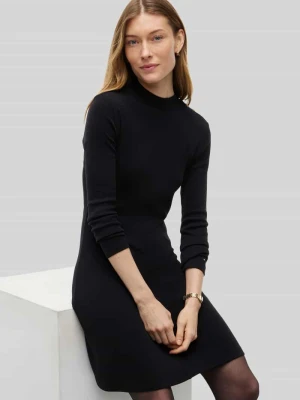 Dopasowana sukienka casualowa z czystej bawełny model 'CODY F&F' Tommy Hilfiger Czarny