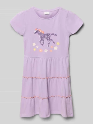 Dopasowana sukienka casualowa z czystej bawełny s.Oliver RED LABEL