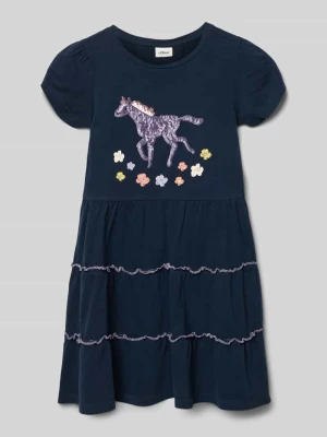 Dopasowana sukienka casualowa z czystej bawełny s.Oliver RED LABEL