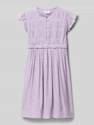 Dopasowana sukienka casualowa z czystej wiskozy s.Oliver RED LABEL