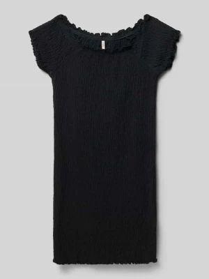 Dopasowana sukienka casualowa z mieszanki bawełny model 'JOJO' Only