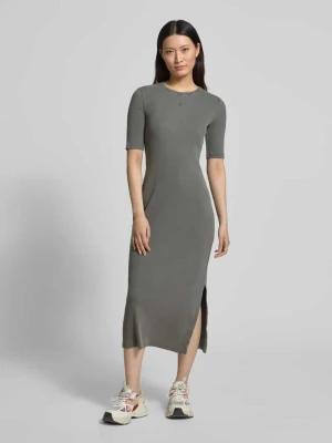 Dopasowana sukienka casualowa z mieszanki bawełny model 'SEHAARAA' ARMEDANGELS