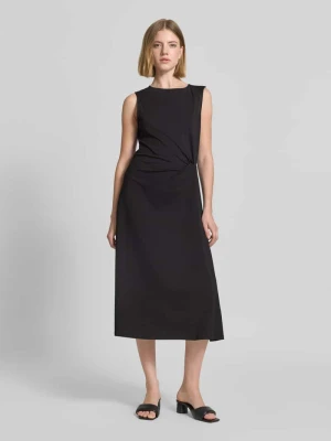 Dopasowana sukienka casualowa z mieszanki bawełny s.Oliver RED LABEL